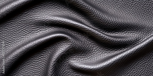 Elegant minimalistic leather texture on a deep background with soft lighting showcasing rich detail