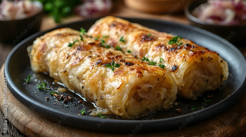 Delicious Cabbage Rolls with Thyme Delicious Cabbage Rolls with Thyme