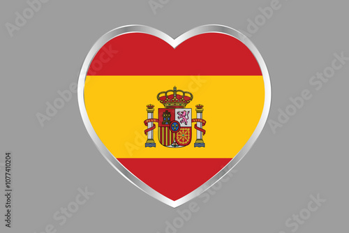 Free Download Spain flag sign, Spain flag vector graphic, Spain country flag is a symbol of freedom, National Spain flag, vector illustration
 - GFXLoad