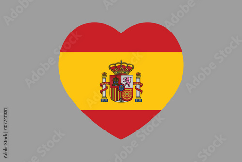 Free Download Spain flag sign, Spain flag vector graphic, Spain country flag is a symbol of freedom, National Spain flag, vector illustration
 - GFXLoad