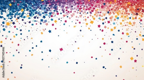 Colorful Confetti Background