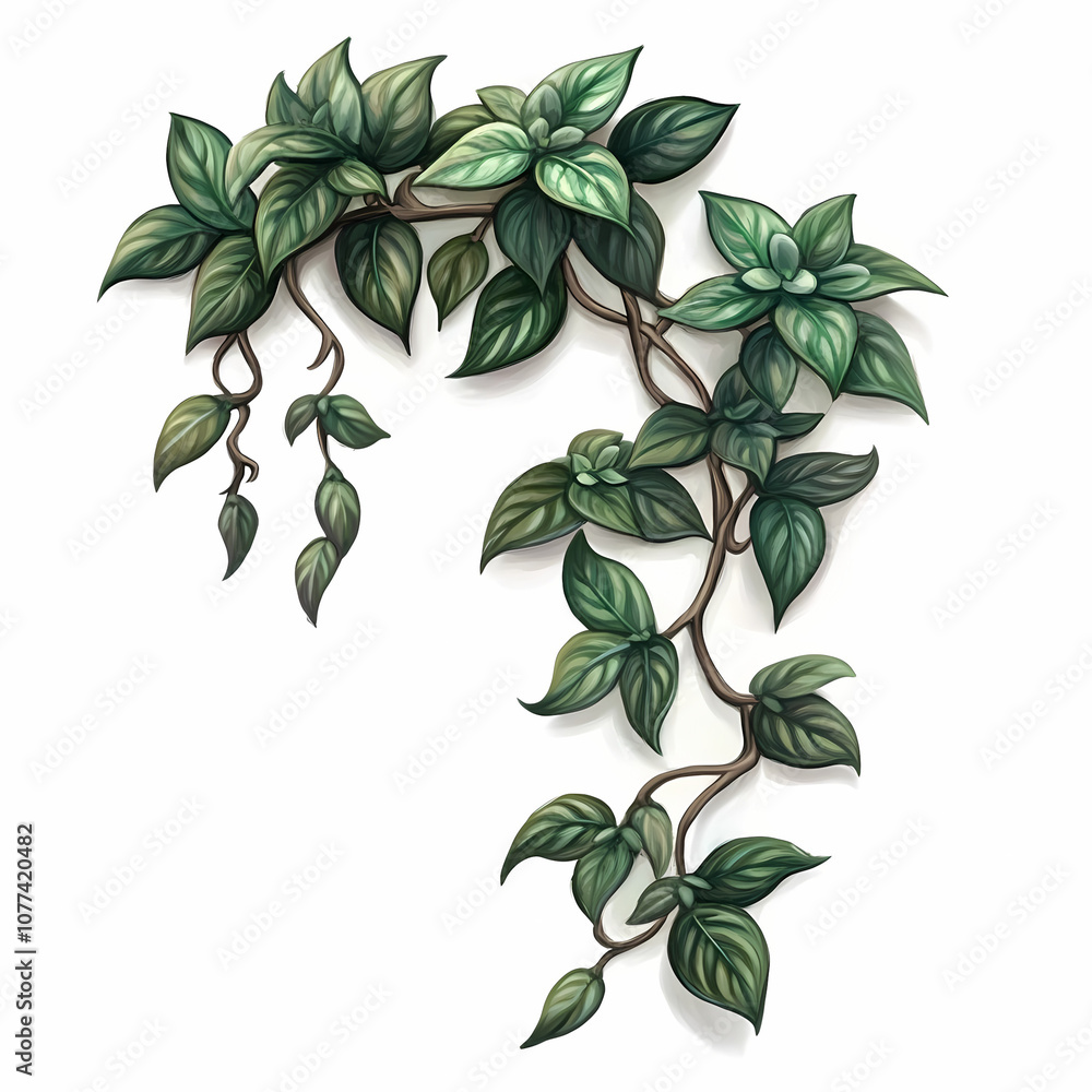 Leaves isolated on white background Leaves isolated on white background