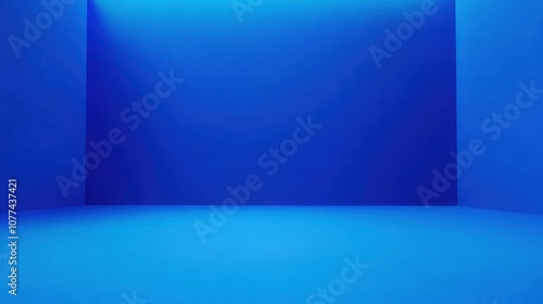 vibrant solid blue color background for a bold and striking visual