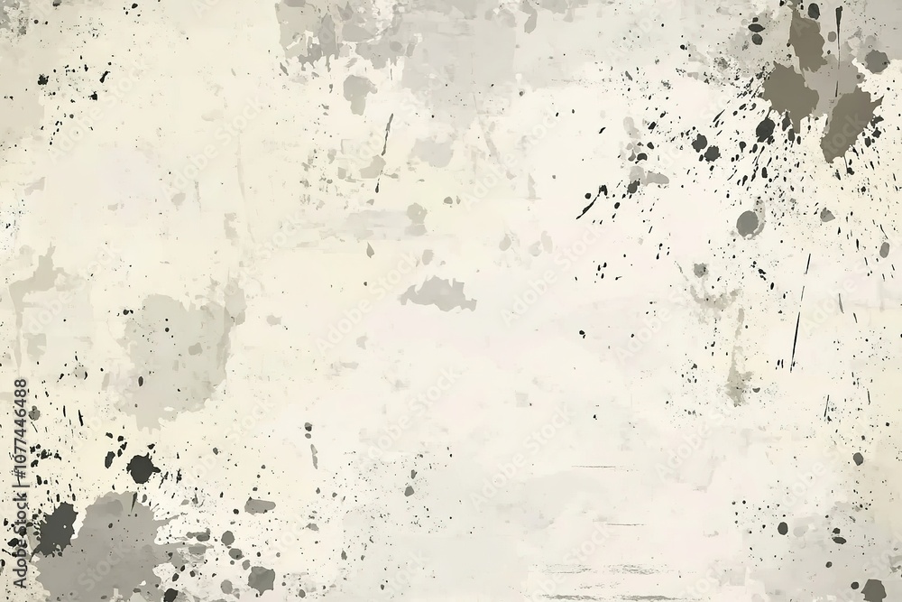 Abstract grunge texture in monochrome with splatter. Abstract grunge texture in monochrome with splatter.