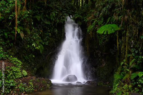 Air Terjun Ranamese Waterfall on Flores Island, East Nussa Tenggera, Indonesia