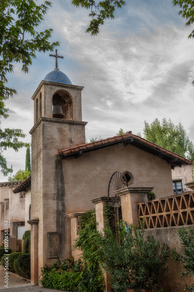 The church at Tlaquepaque Arts & Crafts Village in Sedona The church at Tlaquepaque Arts & Crafts Village in Sedona