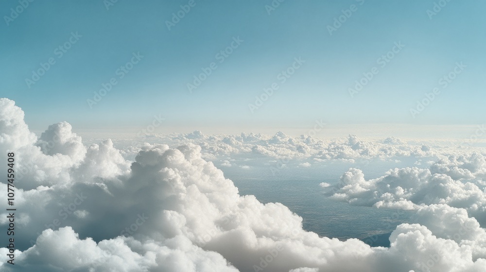 A breathtaking view above the clouds with a vast sky, invoking a sense of wonder and endless possibilities. A breathtaking view above the clouds with a vast sky, invoking a sense of wonder and endless possibilities.