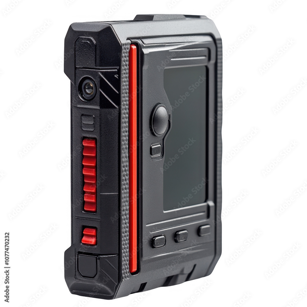 Obraz premium Rugged Smartphone Protective Case with Integrated Lighting and Controls