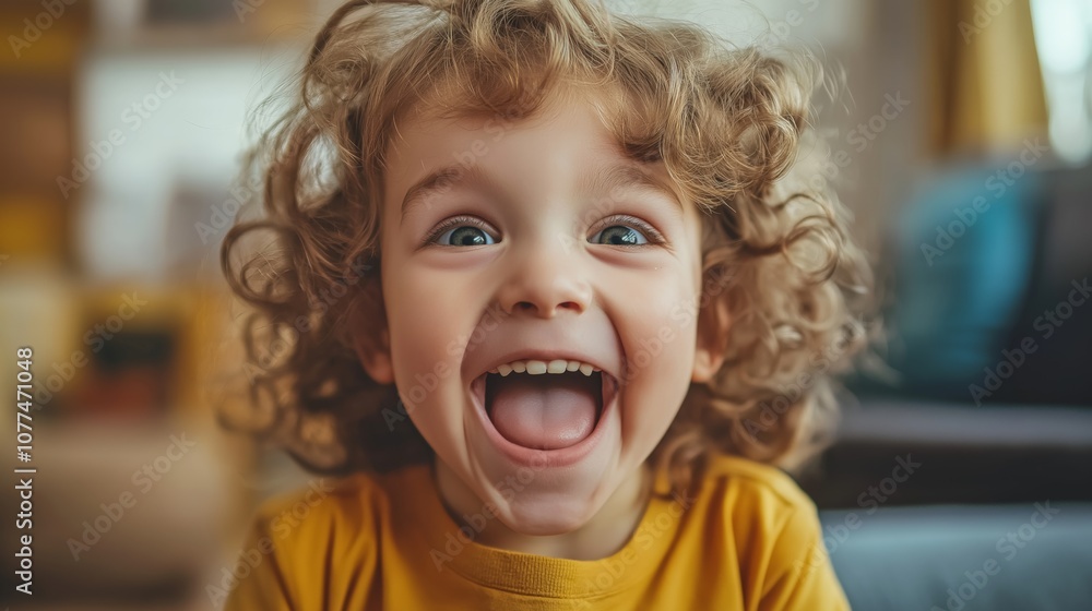 Child excited about their growing savings plan Child excited about their growing savings plan