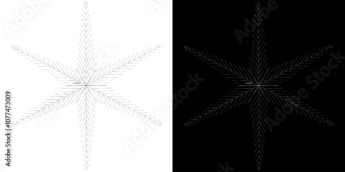 Snowflakes set icons. Flake crystal silhouette collection. Happy new year, xmas, christmas. Snow, holiday, cold weather, frost. Winter design elements.