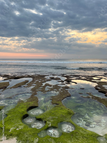 Rocky Coast At Sunset Ugc photo