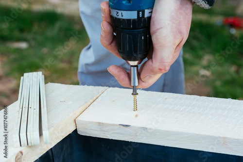 Building a raised bed
