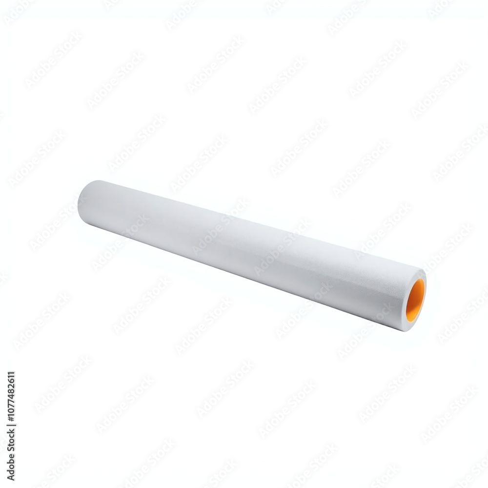 Essential Foam Roller Isolated on White Background for Fitness, Rehabilitation, and Muscle Relaxation Essential Foam Roller Isolated on White Background for Fitness, Rehabilitation, and Muscle Relaxation