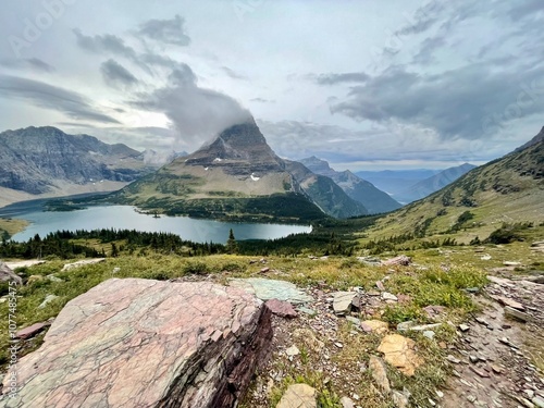 lake in the mountains