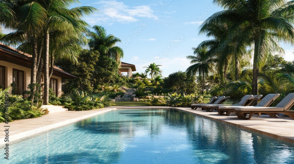 Luxury Tropical Villa with Swimming Pool Luxury Tropical Villa with Swimming Pool