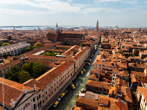 Waterway in Venice photo