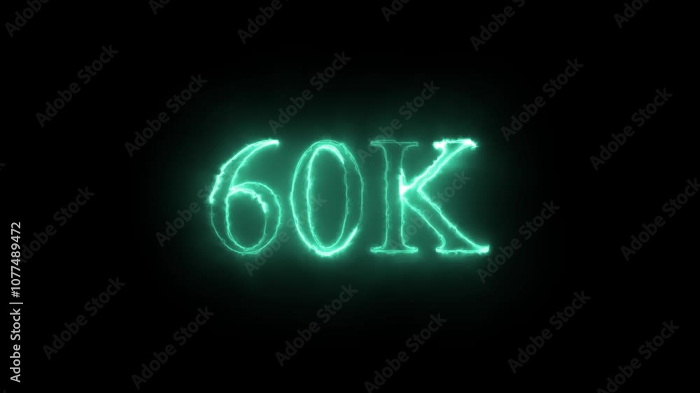 60k followers, Thank You, social sites post. Thank you followers congratulation card. Motion graphics. 60k followers, Thank You, social sites post. Thank you followers congratulation card. Motion graphics.