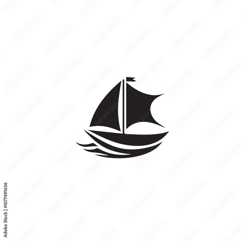 Boat In cartoon, hand-drawn flat style. image for social media, websites and UI. Isolated 2D vector design in logo, icon, sketch style, simple line vector, single color. AI Generative Art. Boat In cartoon, hand-drawn flat style. image for social media, websites and UI. Isolated 2D vector design in logo, icon, sketch style, simple line vector, single color. AI Generative Art.