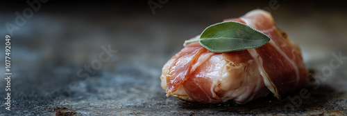 Veal Saltimbocca Wrapped in Prosciutto with Sage photo