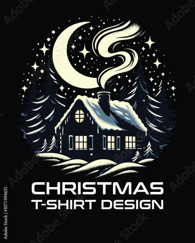 Christmas Vector T-Shirt Design