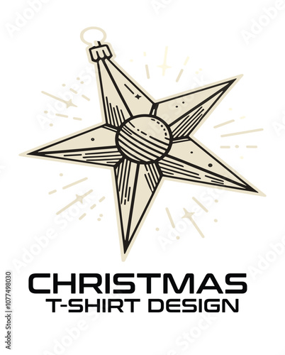 Christmas Vector T-Shirt Design