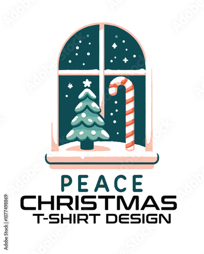 Christmas Vector T-Shirt Design