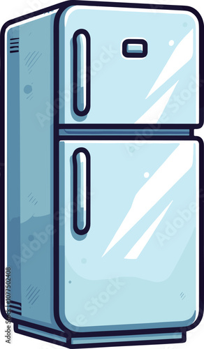 シンプルな冷蔵庫