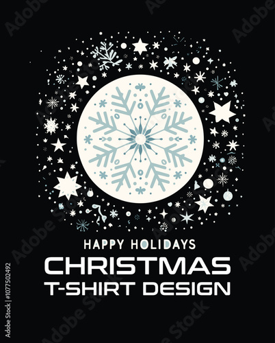 Christmas Vector T-Shirt Design