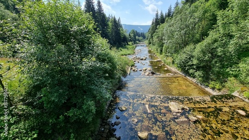 spindleruv mlyn, upper reaches of the elbe photo