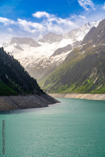 lake in the mountains