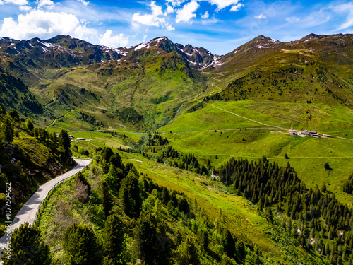 landscape in the mountains