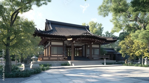 Traditional Japanese Temple Architecture