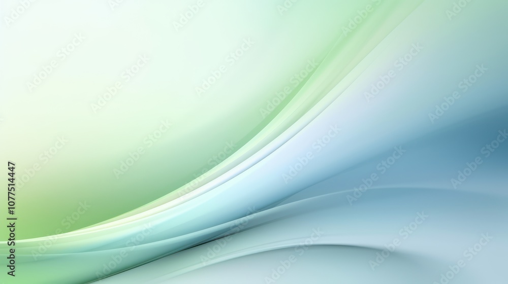 Abstract Green and Blue Swirling Background Abstract Green and Blue Swirling Background