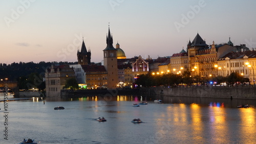 City view of the old town of Prague