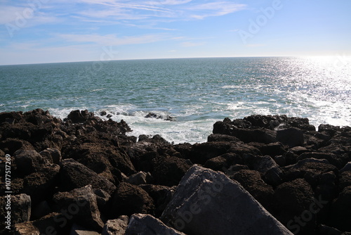 waves on the beach