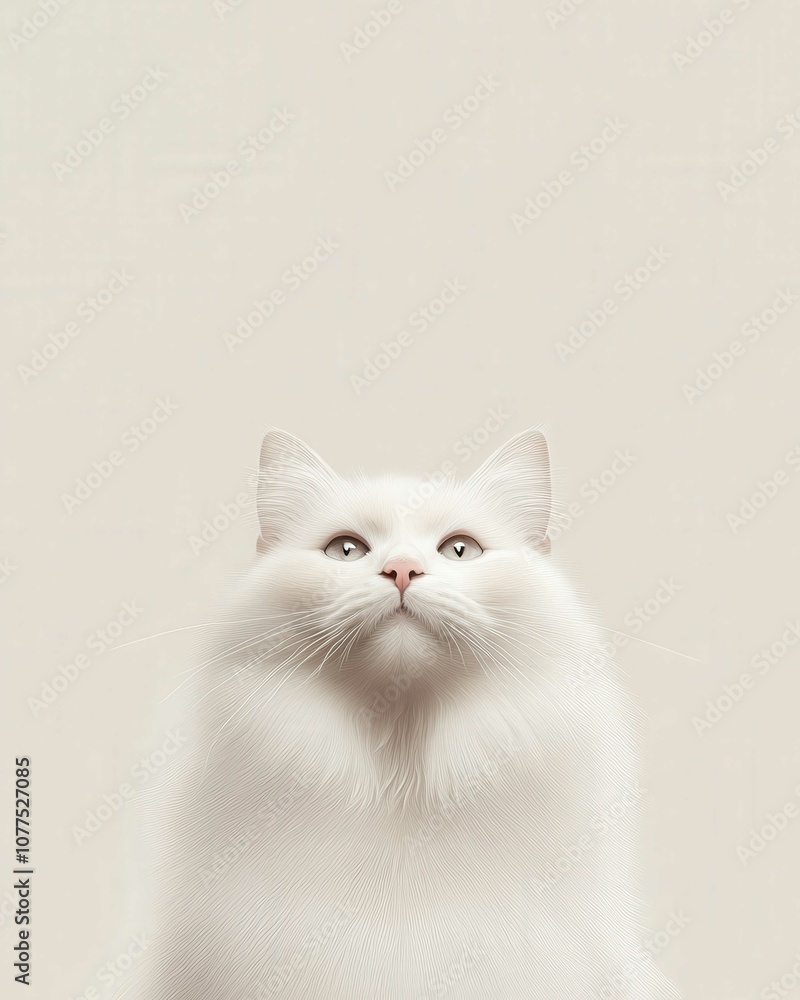 High-Resolution Realistic Portrait of a Persian Cat with Detailed Fur and Expressive Eyes
High-Resolution Realistic Portrait of a Persian Cat with Detailed Fur and Expressive Eyes