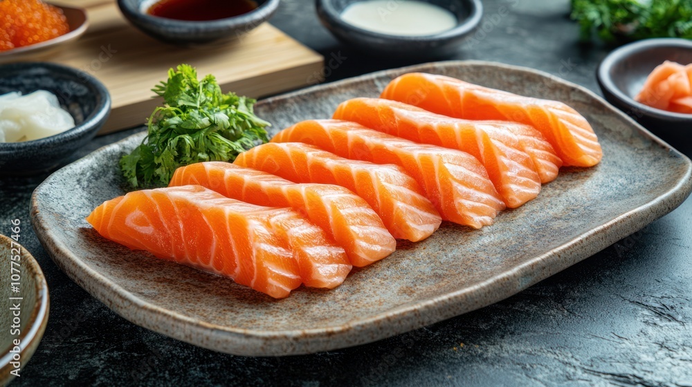 Sashimi Salmon Platter Sashimi Salmon Platter