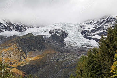 il Ghiacciaio della Sesia sul Monte Rosa