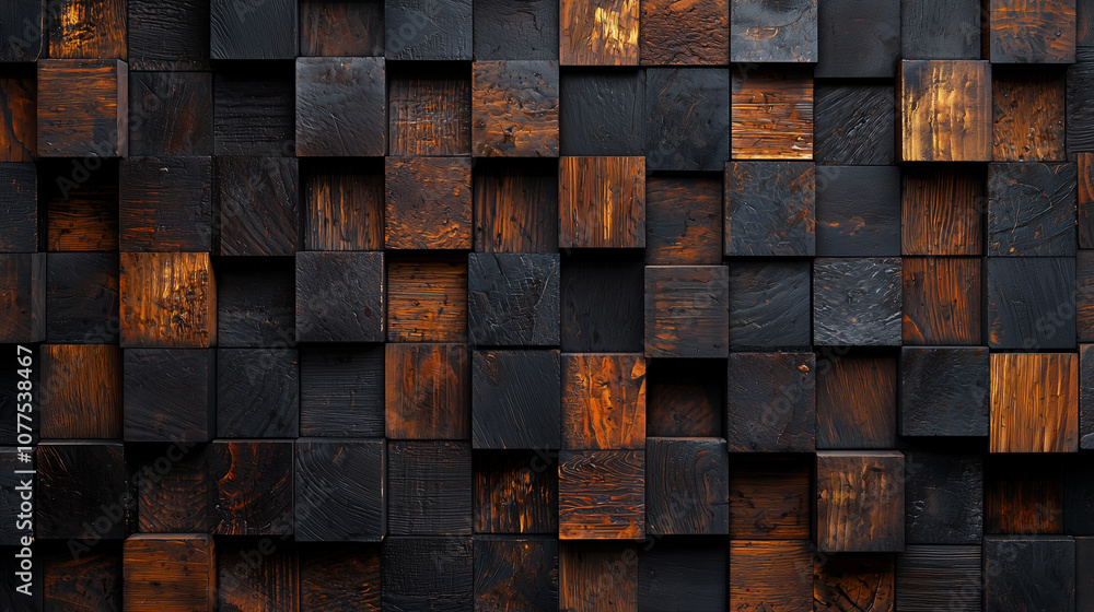 Burnt Wood Block Pattern for Creative Poster Backgrounds Burnt Wood Block Pattern for Creative Poster Backgrounds