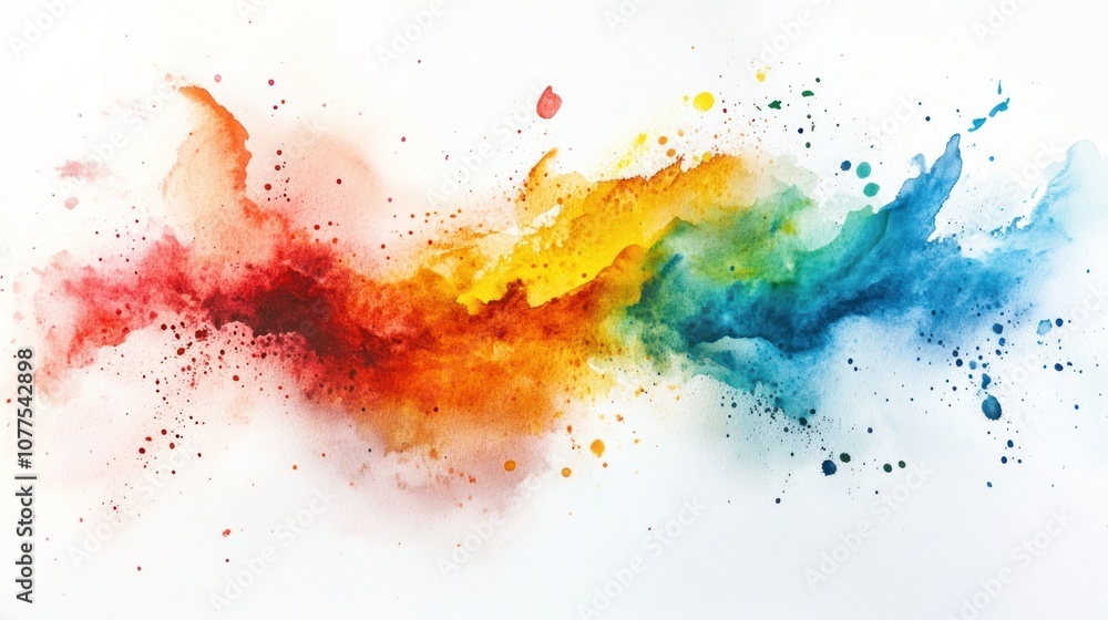 Abstract Watercolor Painting Abstract Watercolor Painting