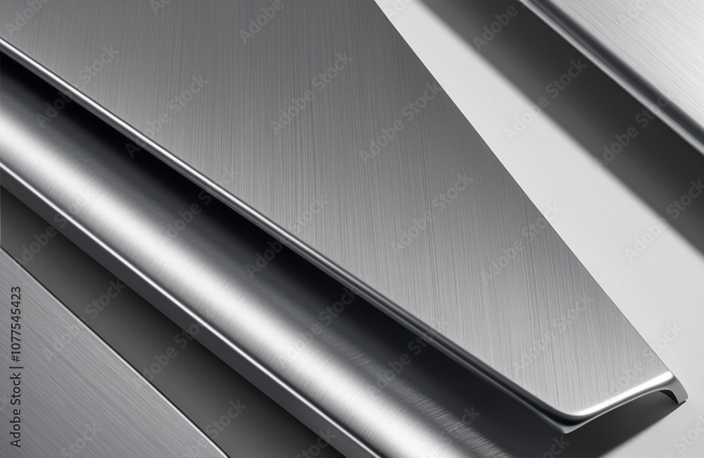 Close Up of Brushed Metallic Texture Close Up of Brushed Metallic Texture