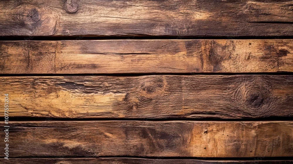 Naklejka premium Wood Background Design with Natural Texture and Grain Details
