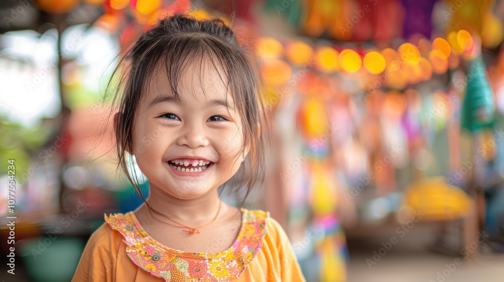 Embracing a colorful setting, a confident Asian kid's charismatic pose exudes natural charm and youthful confidence Embracing a colorful setting, a confident Asian kid's charismatic pose exudes natural charm and youthful confidence