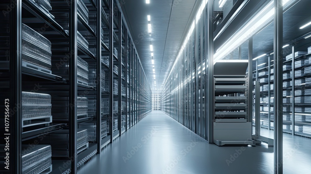 Automated Storage and Retrieval System in a Warehouse Automated Storage and Retrieval System in a Warehouse