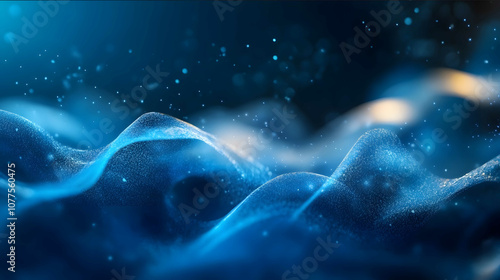 Blue with effects background with bluer