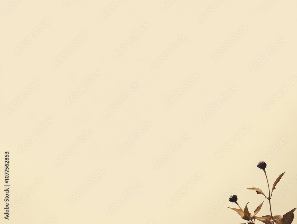 Fototapeta premium Soft Beige Background with Subtle Calming Tone