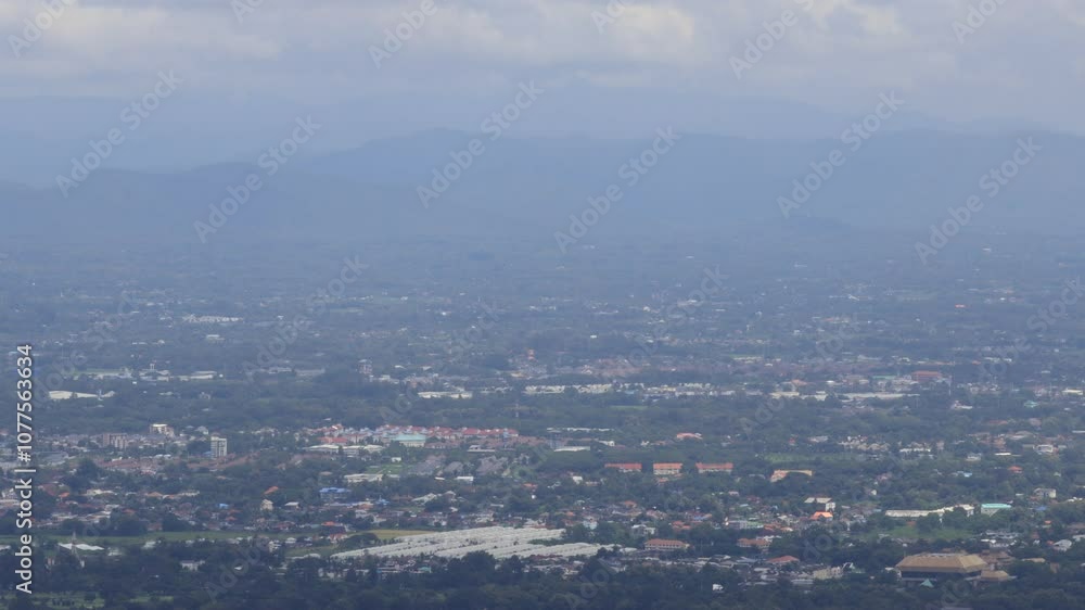 Background of a natural video on a high mountain, with a view of the river below, trees, large rocks and a cool breeze blowing through the viewpoint, a natural tourist attraction. Background of a natural video on a high mountain, with a view of the river below, trees, large rocks and a cool breeze blowing through the viewpoint, a natural tourist attraction.