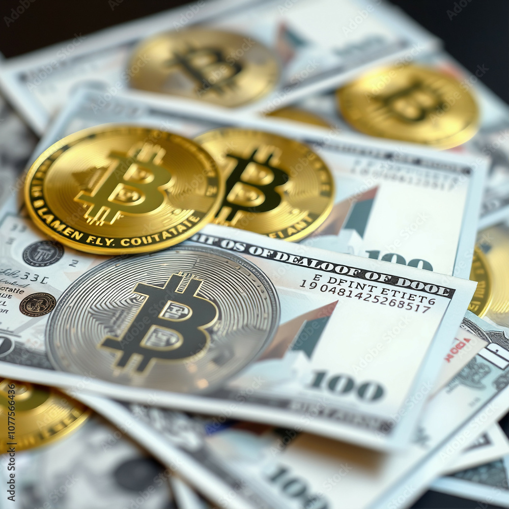 Banknoty bitcoin