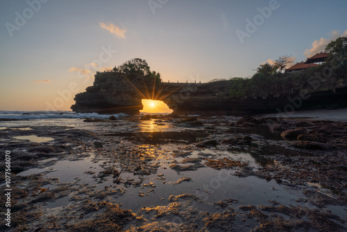 Tanah Lot temple in Bali photo