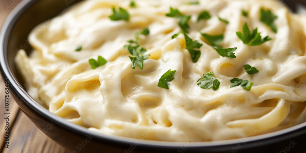 Fettuccine Alfredo with Cheese Sauce Fettuccine Alfredo with Cheese Sauce